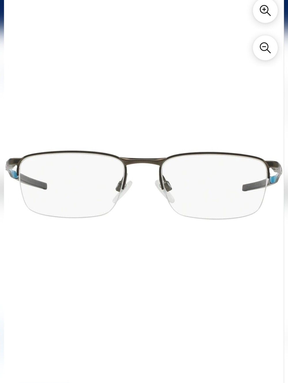 Oakley Barrelhouse 0.5 Sky Blue Med Preowned Pewter